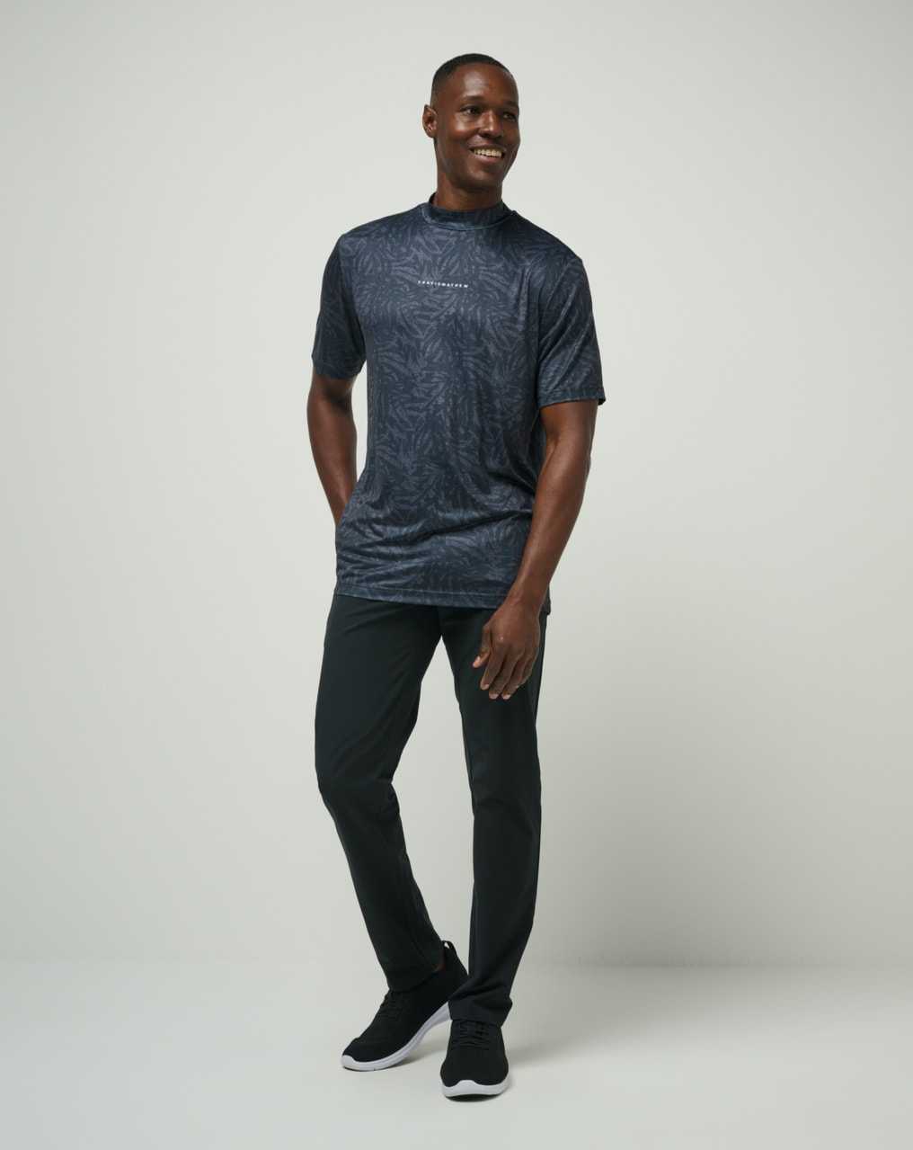 Black Travis Mathew Along The Way Tee | VIXY34596