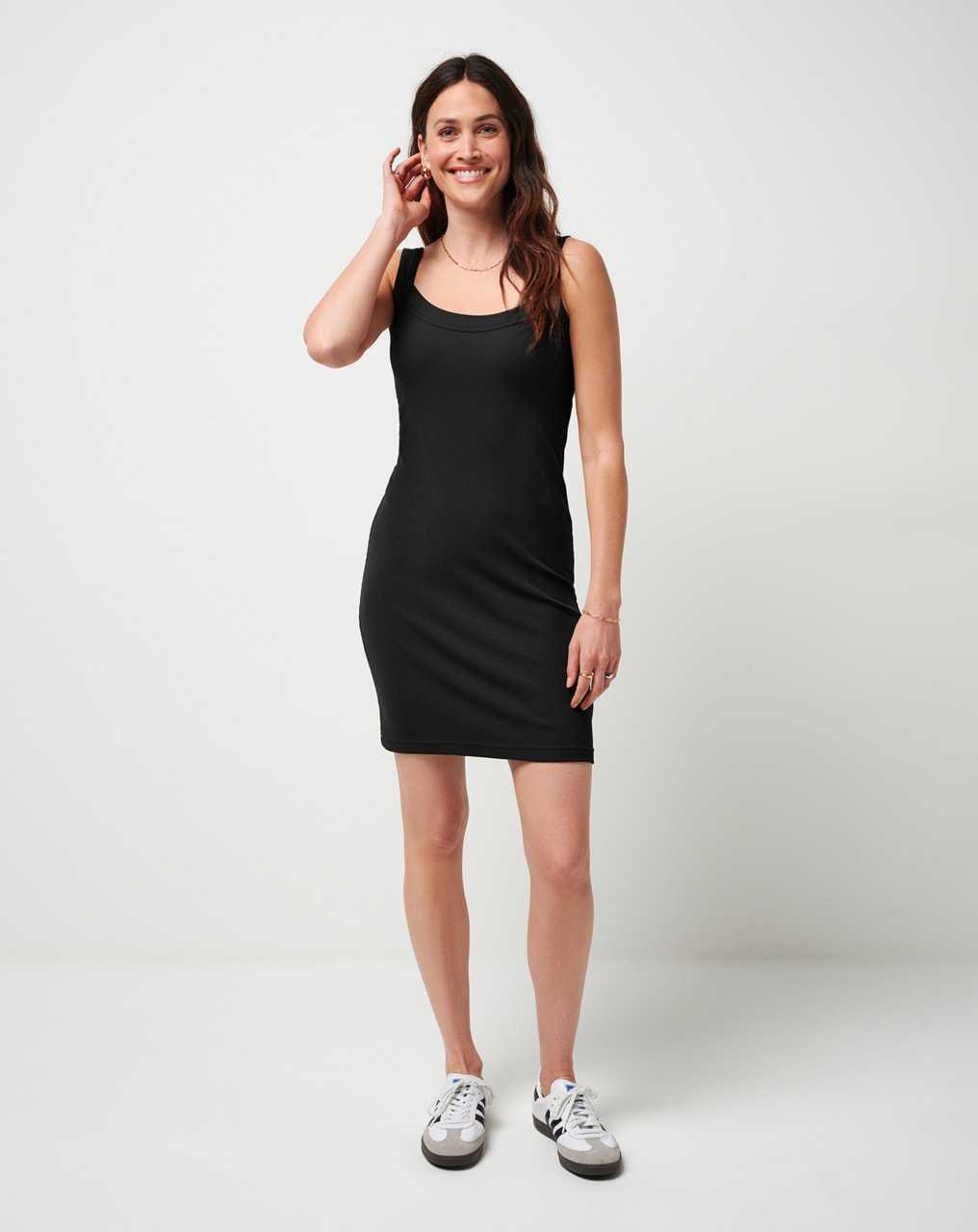 Black Travis Mathew Always Right Cloud Dress | FQSO13489