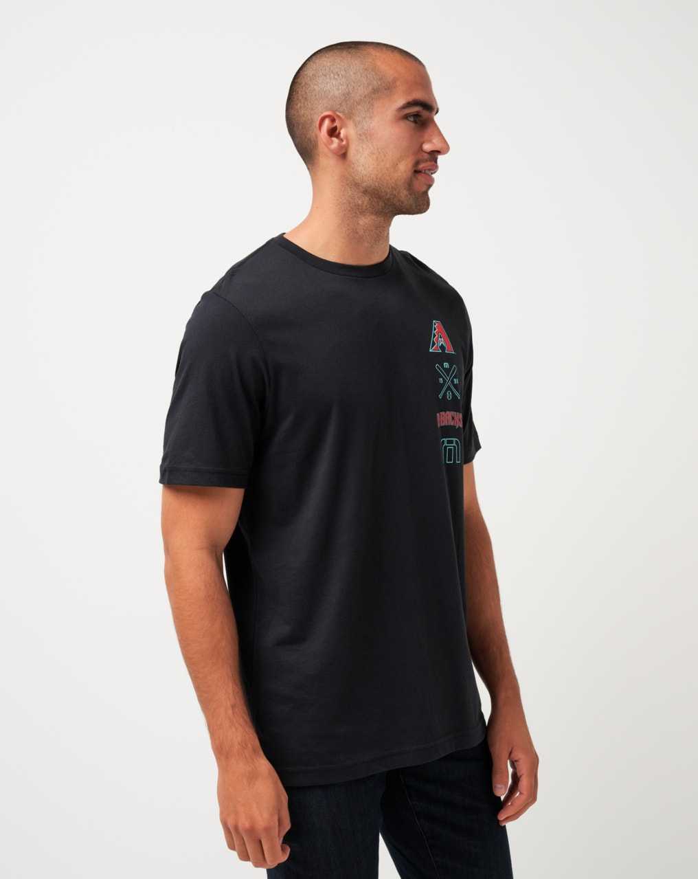 Black Travis Mathew Arizona Diamondbacks Sunset Slam Tee | UPTW80971