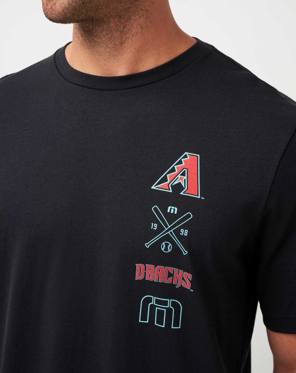 Black Travis Mathew Arizona Diamondbacks Sunset Slam Tee | UPTW80971