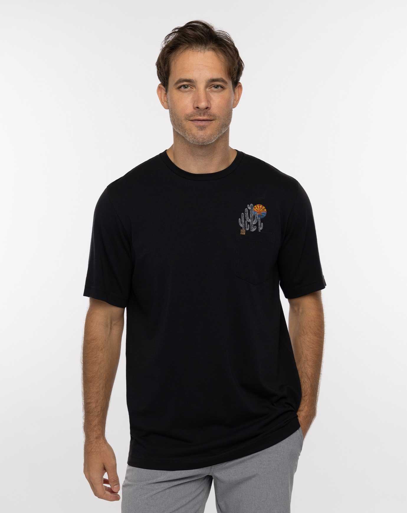 Black Travis Mathew Bisbee Tee | SZGN86207