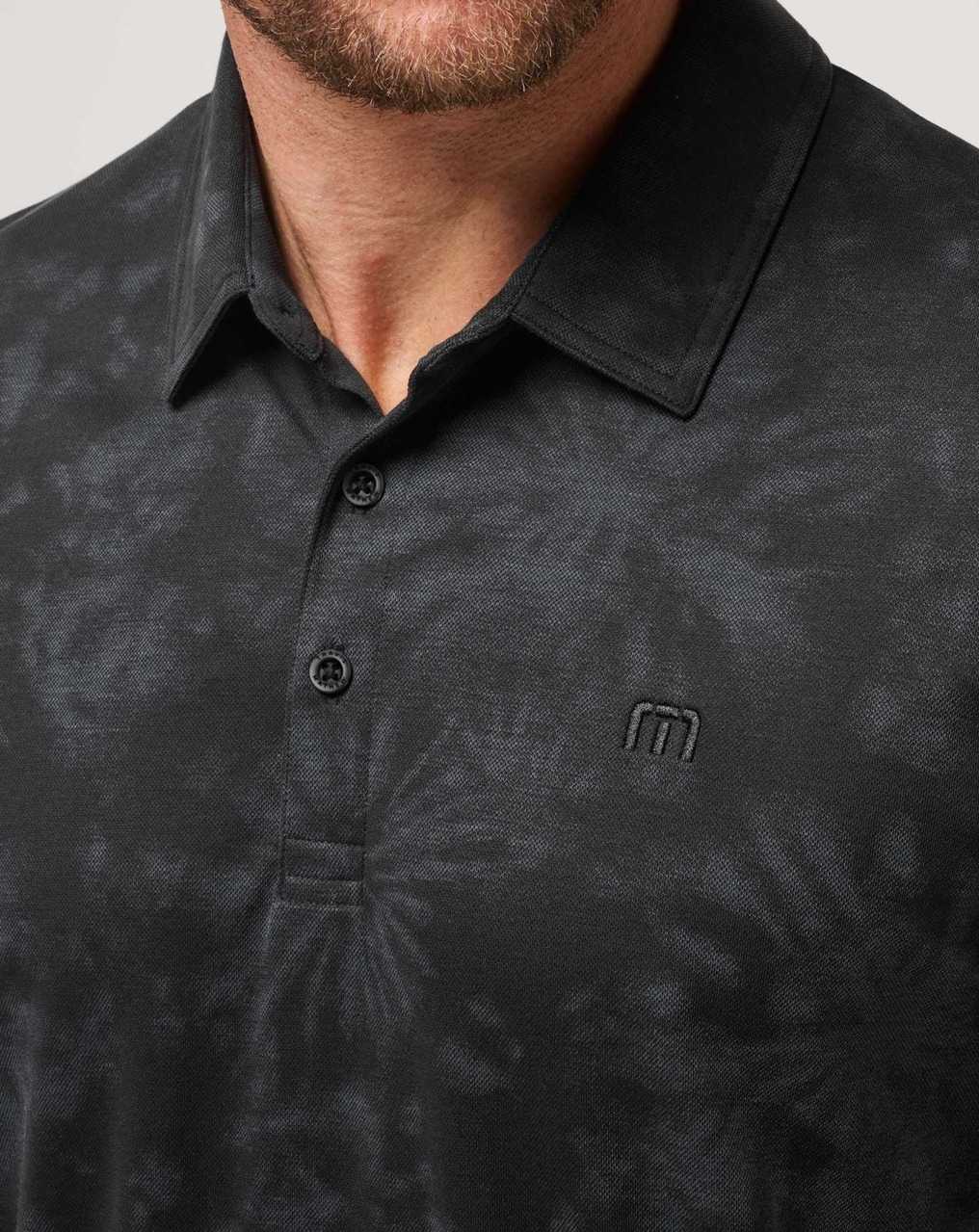 Black Travis Mathew Brilliant Waters Polo | PZGF16825