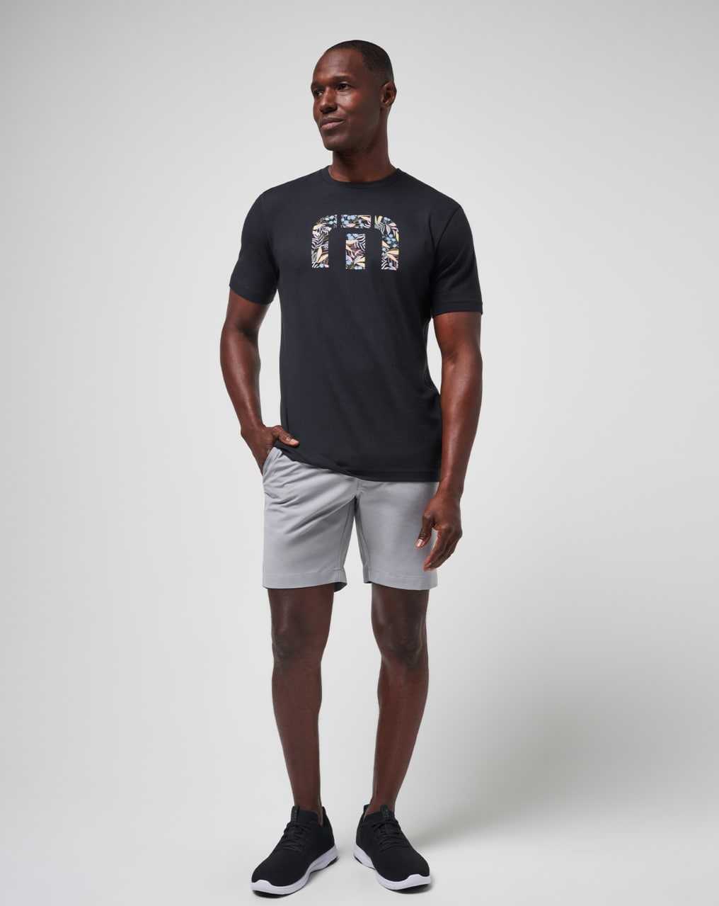 Black Travis Mathew Bring Your Own Board Tee | GRDO64830