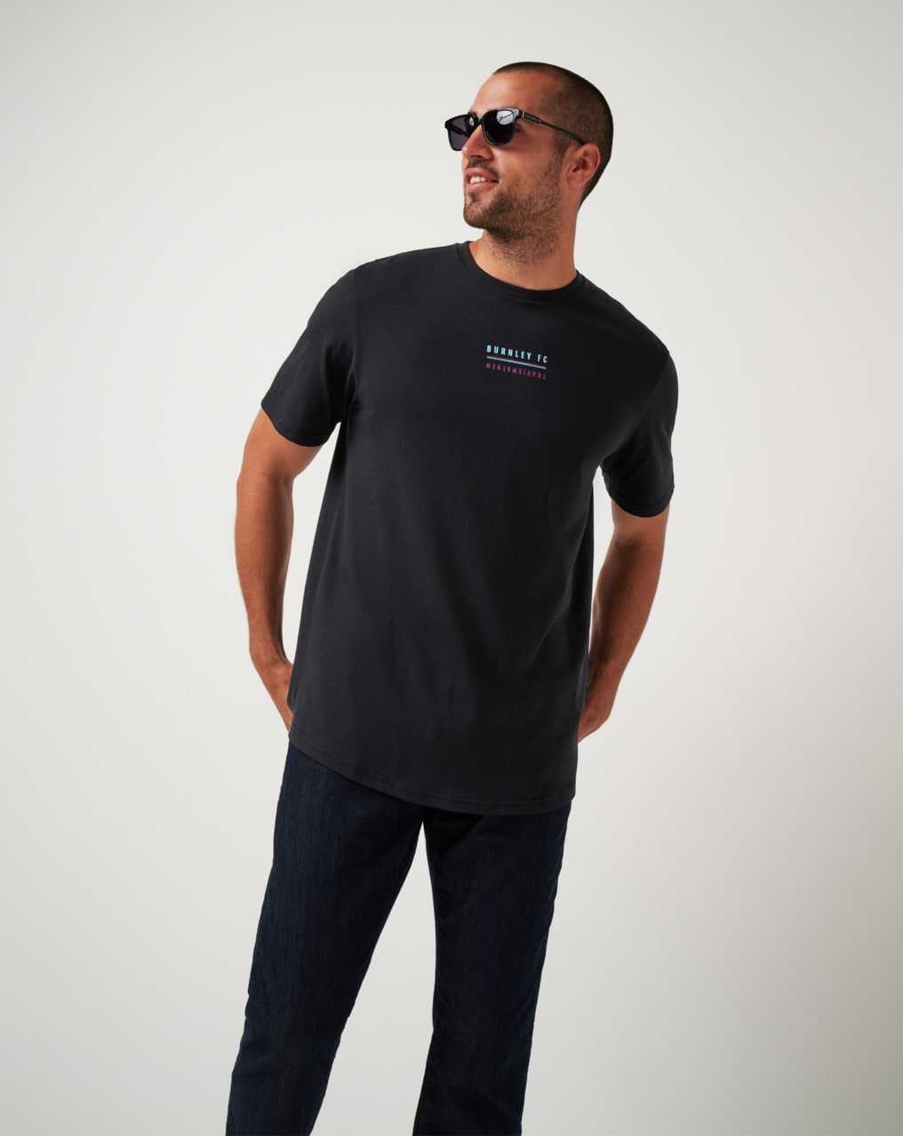 Black Travis Mathew Burnley Buy Out Tee | WOKE29837