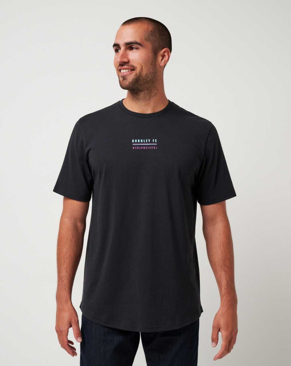 Black Travis Mathew Burnley Buy Out Tee | WOKE29837