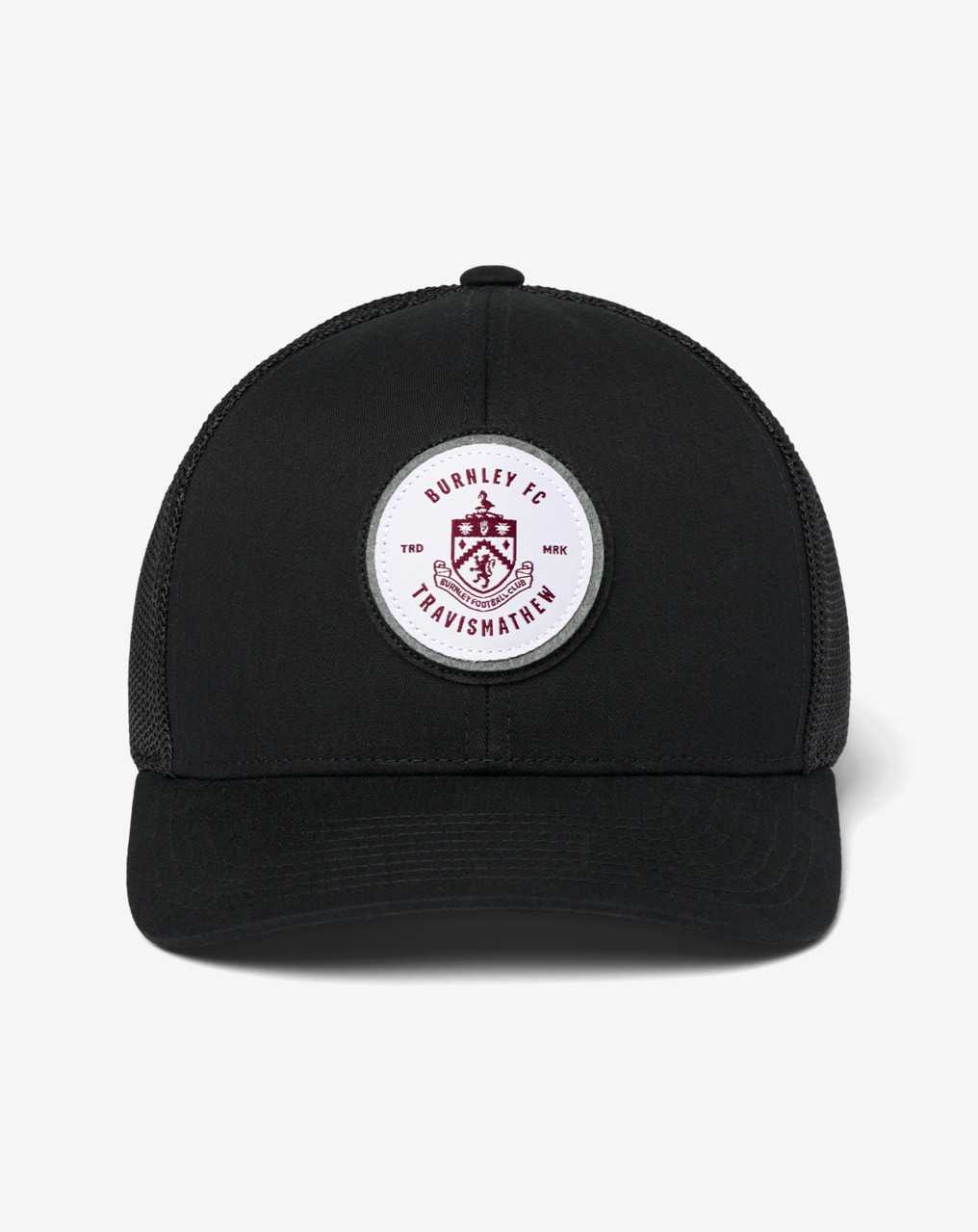 Black Travis Mathew Burnley Shorthanded Snapback Hat | XWUO79531