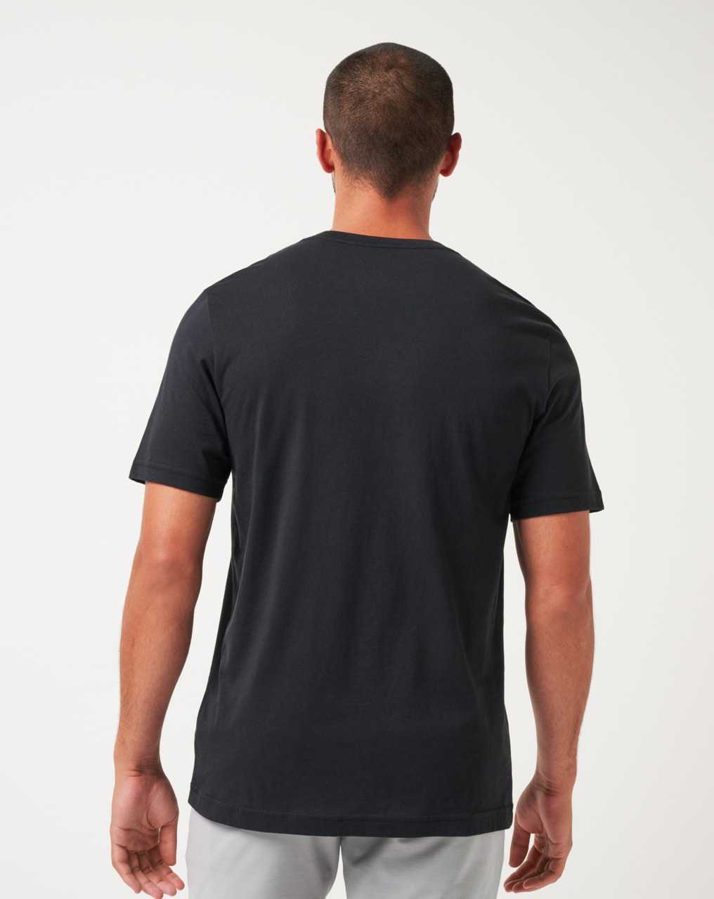 Black Travis Mathew Burnley Slide Show Tee | QTBD34701