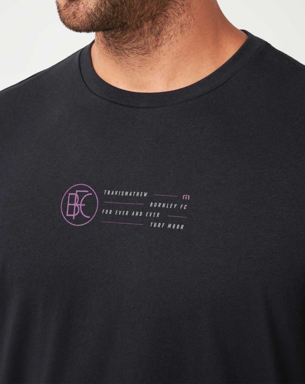 Black Travis Mathew Burnley Slide Show Tee | QTBD34701