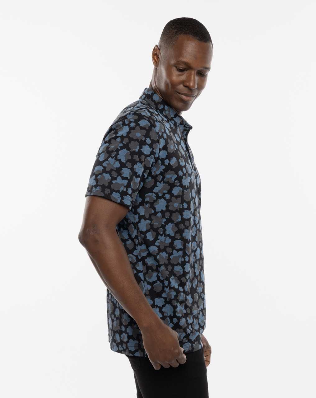 Black Travis Mathew By The Wharf Polo | EKUA38542