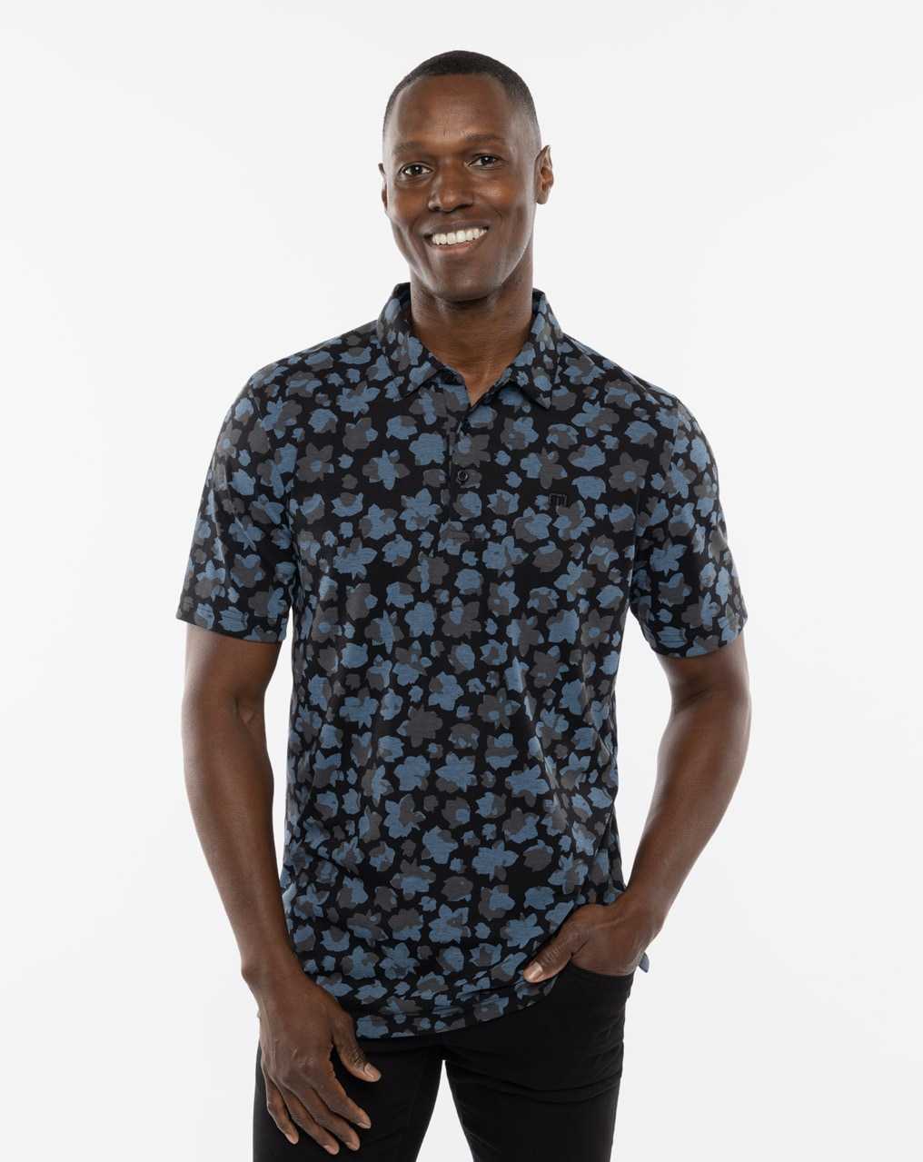 Black Travis Mathew By The Wharf Polo | EKUA38542