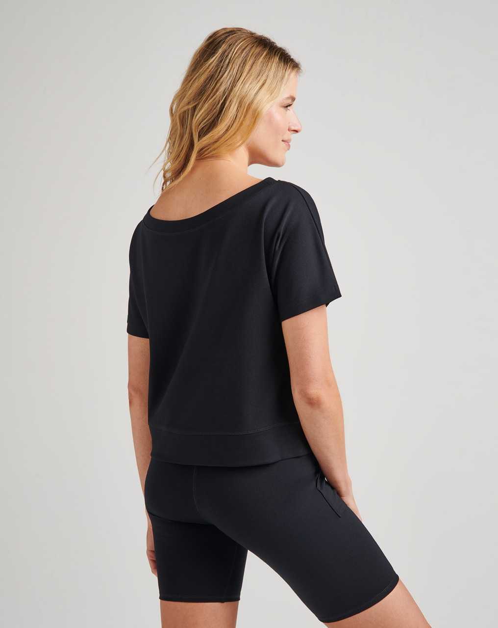 Black Travis Mathew Cleopatra Ponte Top | FYZP95820