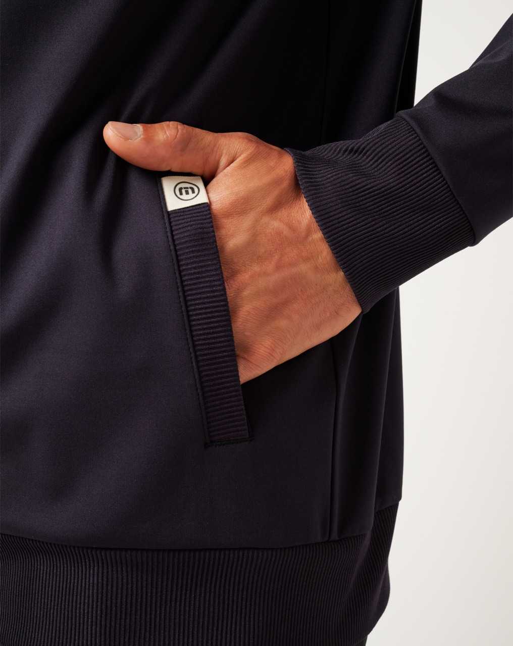 Black Travis Mathew Cloud Track Jacket | RSJF65902