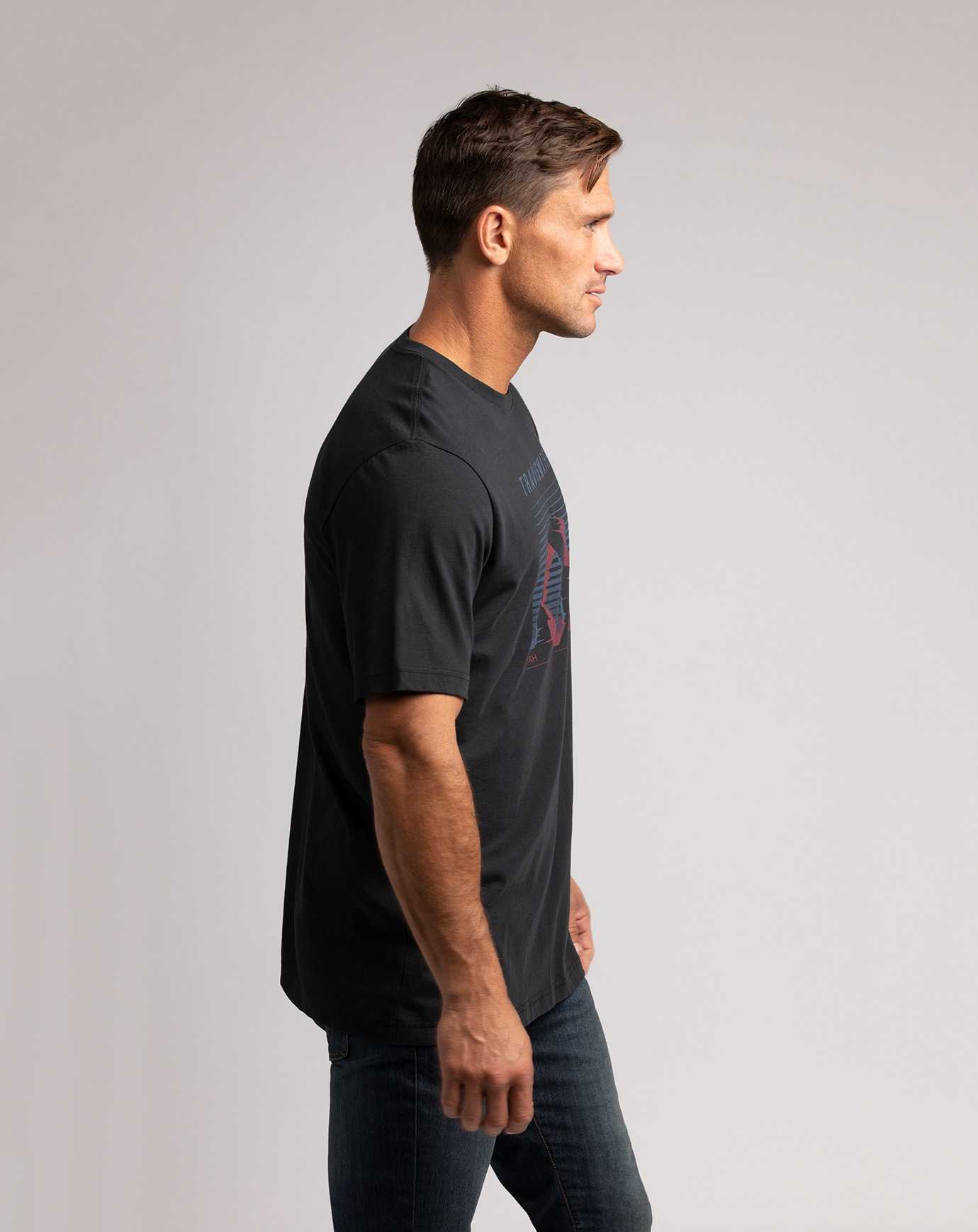 Black Travis Mathew Cool Coyote Tee | XOER60258