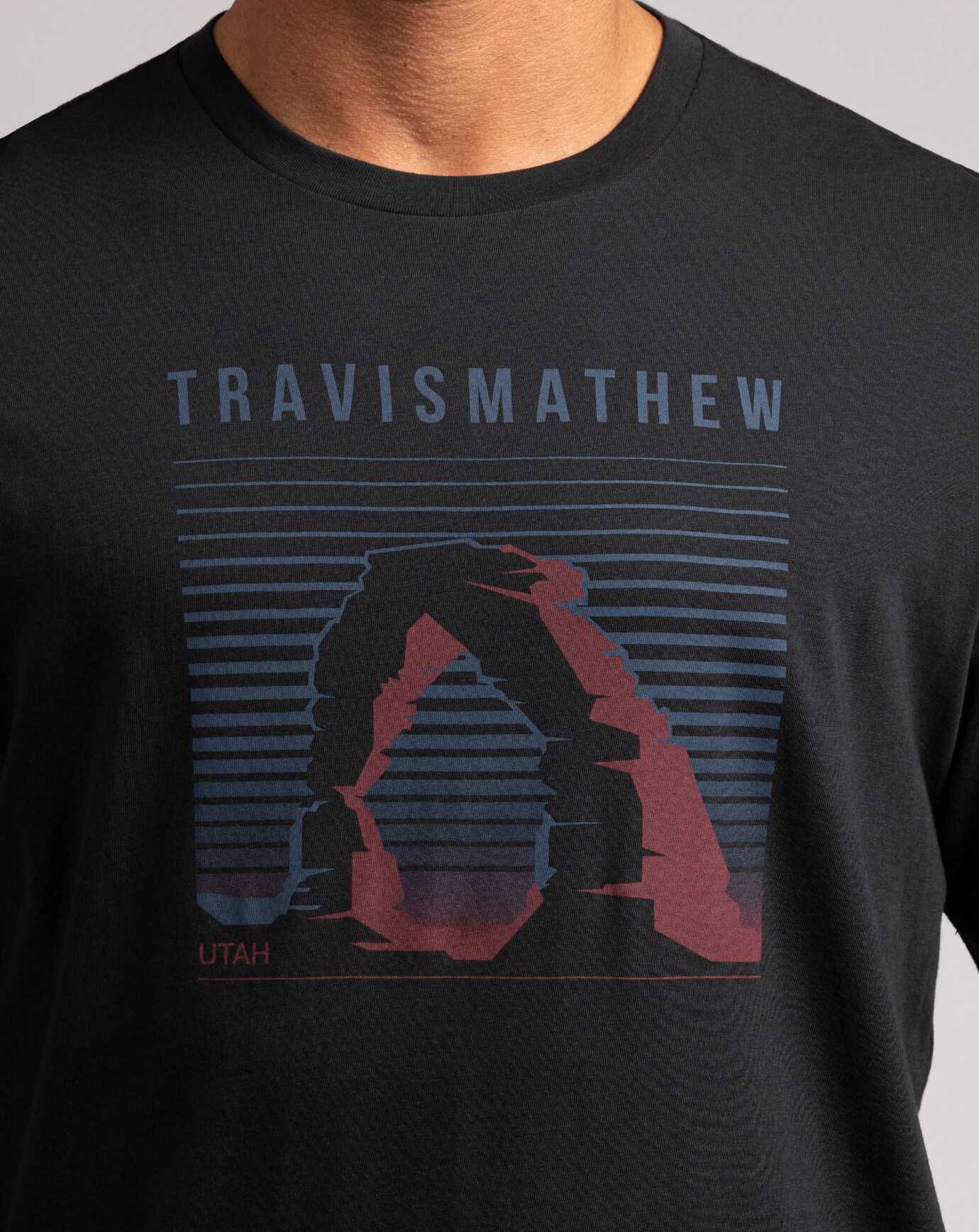 Black Travis Mathew Cool Coyote Tee | XOER60258