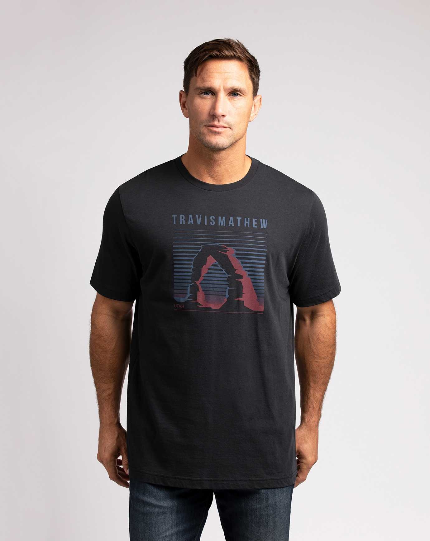 Black Travis Mathew Cool Coyote Tee | XOER60258