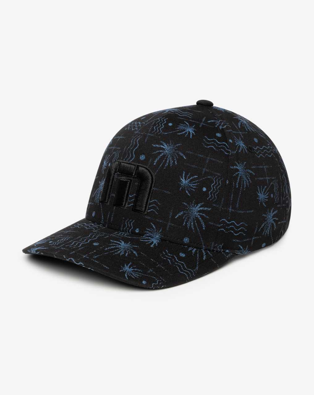 Black Travis Mathew Dorsal Fin Snapback Hat | KGSV04579