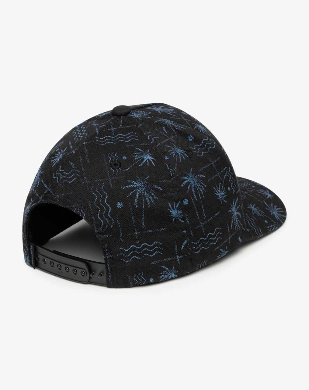 Black Travis Mathew Dorsal Fin Snapback Hat | KGSV04579