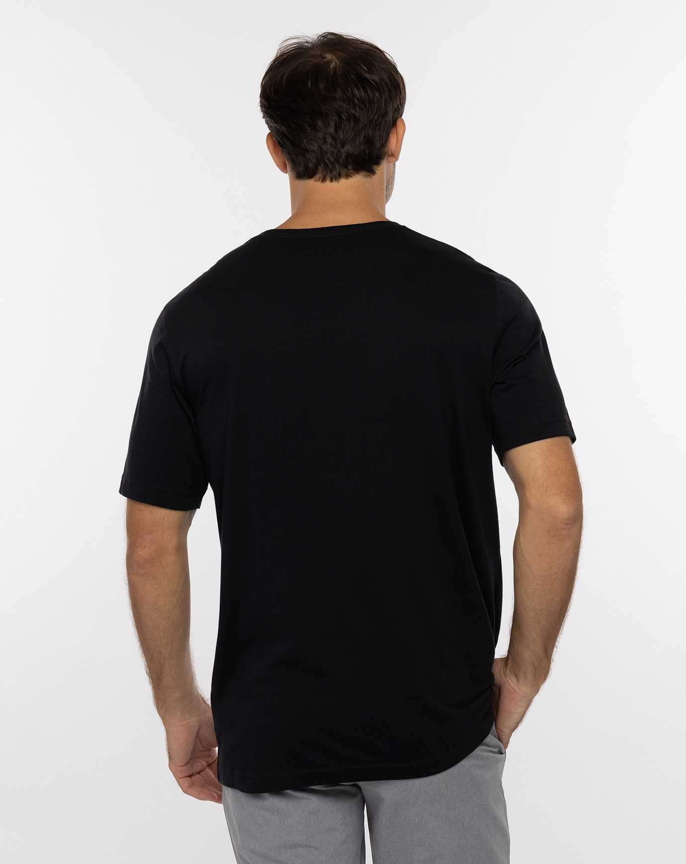 Black Travis Mathew El Paso Tee | EZVQ98547