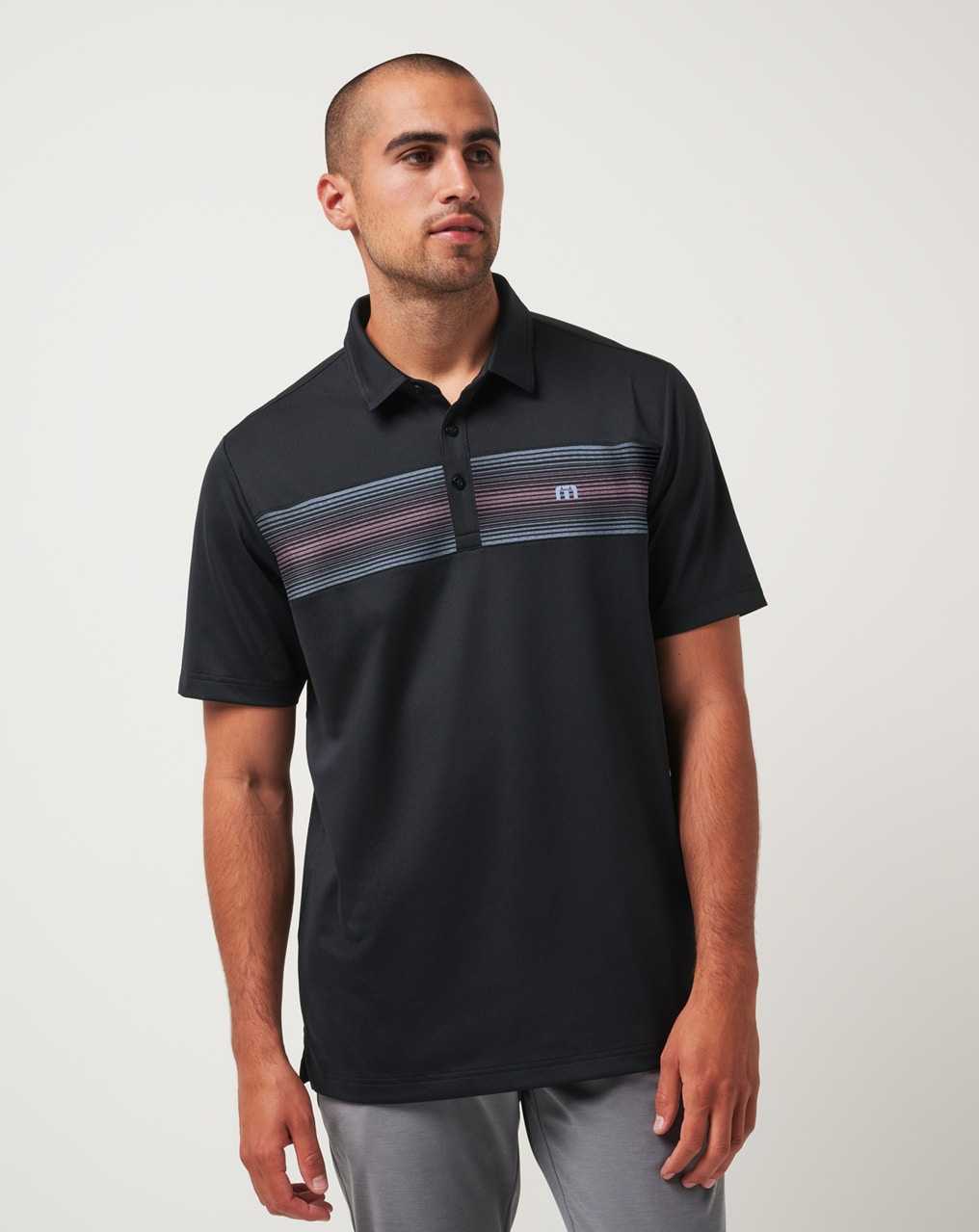 Black Travis Mathew Fascination Polo | ZKBT75042