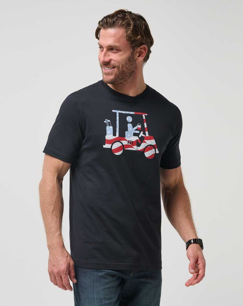 Black Travis Mathew Five K Day Tee | JFLQ48159