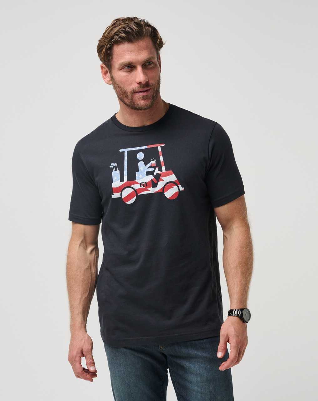 Black Travis Mathew Five K Day Tee | JFLQ48159