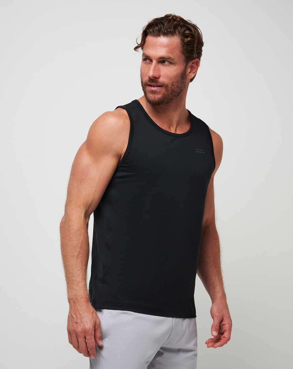 Black Travis Mathew Heater Pro Tank | ECDL76209