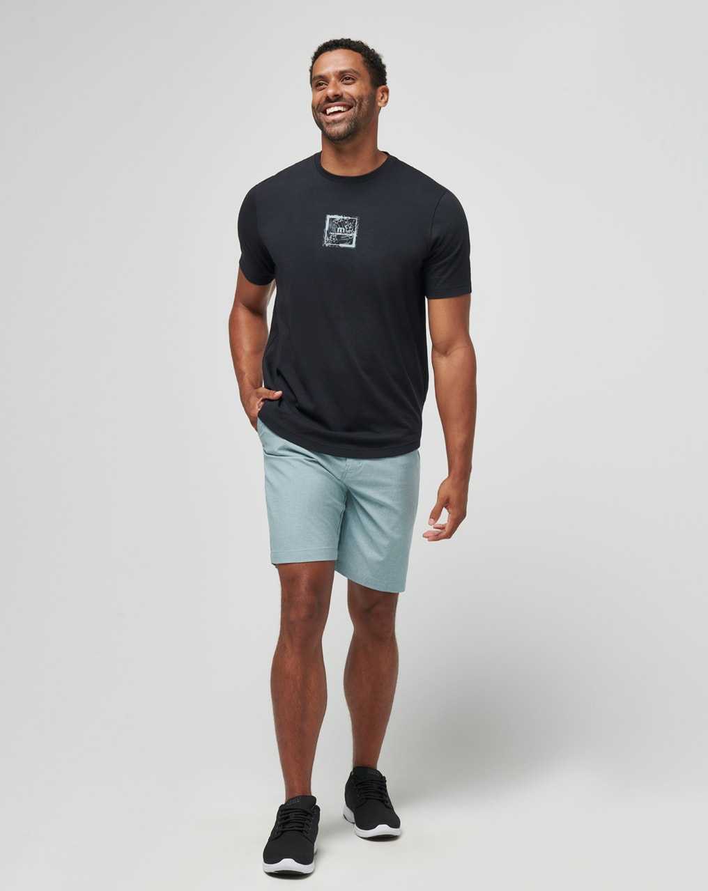 Black Travis Mathew Living Aloha Tee | RVIW63021