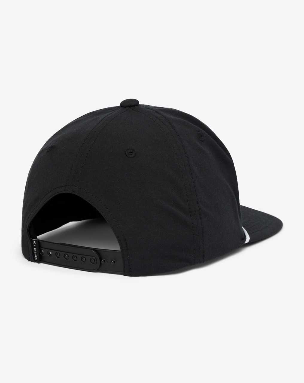 Black Travis Mathew Local Favorite Snapback Hat | YRUN56024