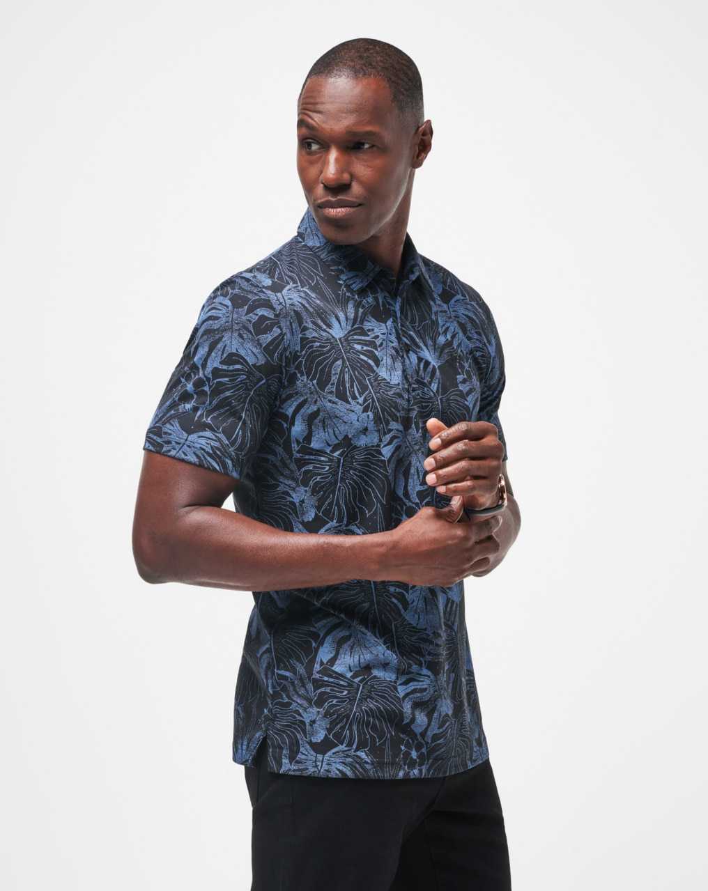 Black Travis Mathew Mainlanders Polo | TKYR13285