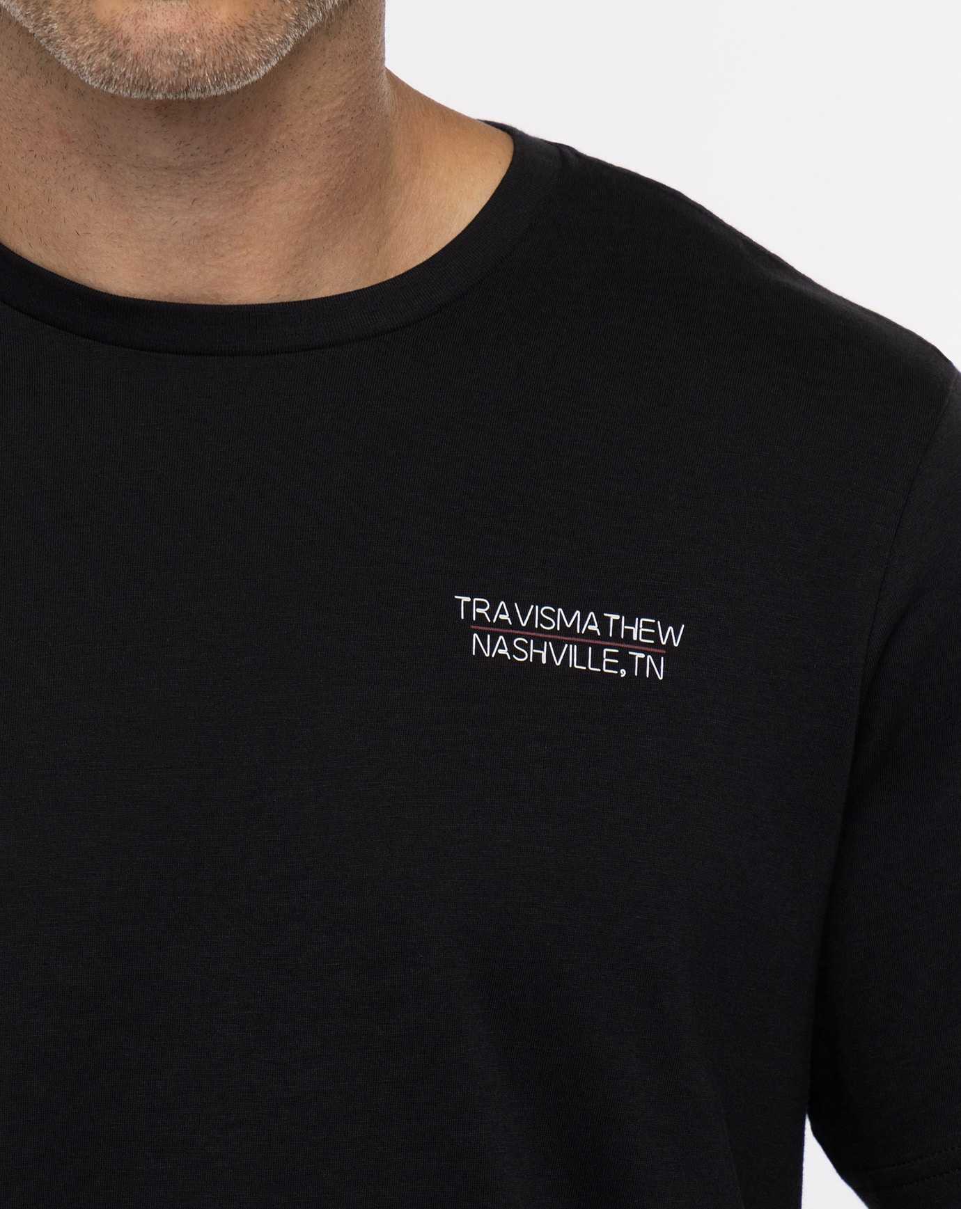 Black Travis Mathew Malarky Tee | DFOE97845