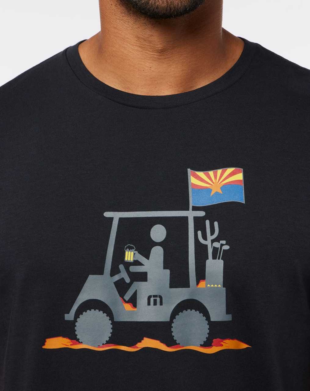 Black Travis Mathew Man Of The Desert 2.0 Tee | HMZB98603