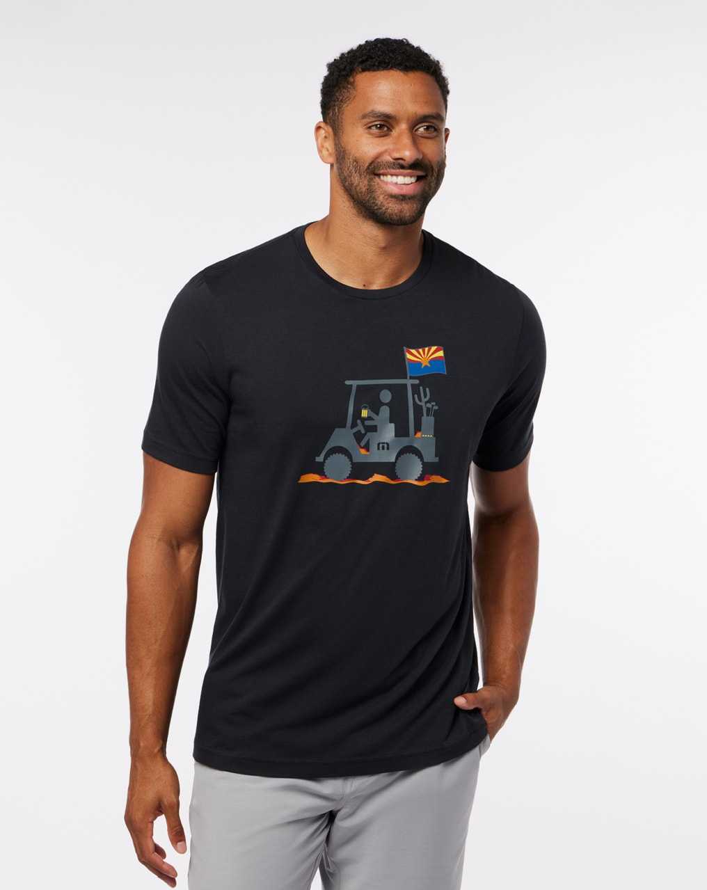 Black Travis Mathew Man Of The Desert 2.0 Tee | HMZB98603