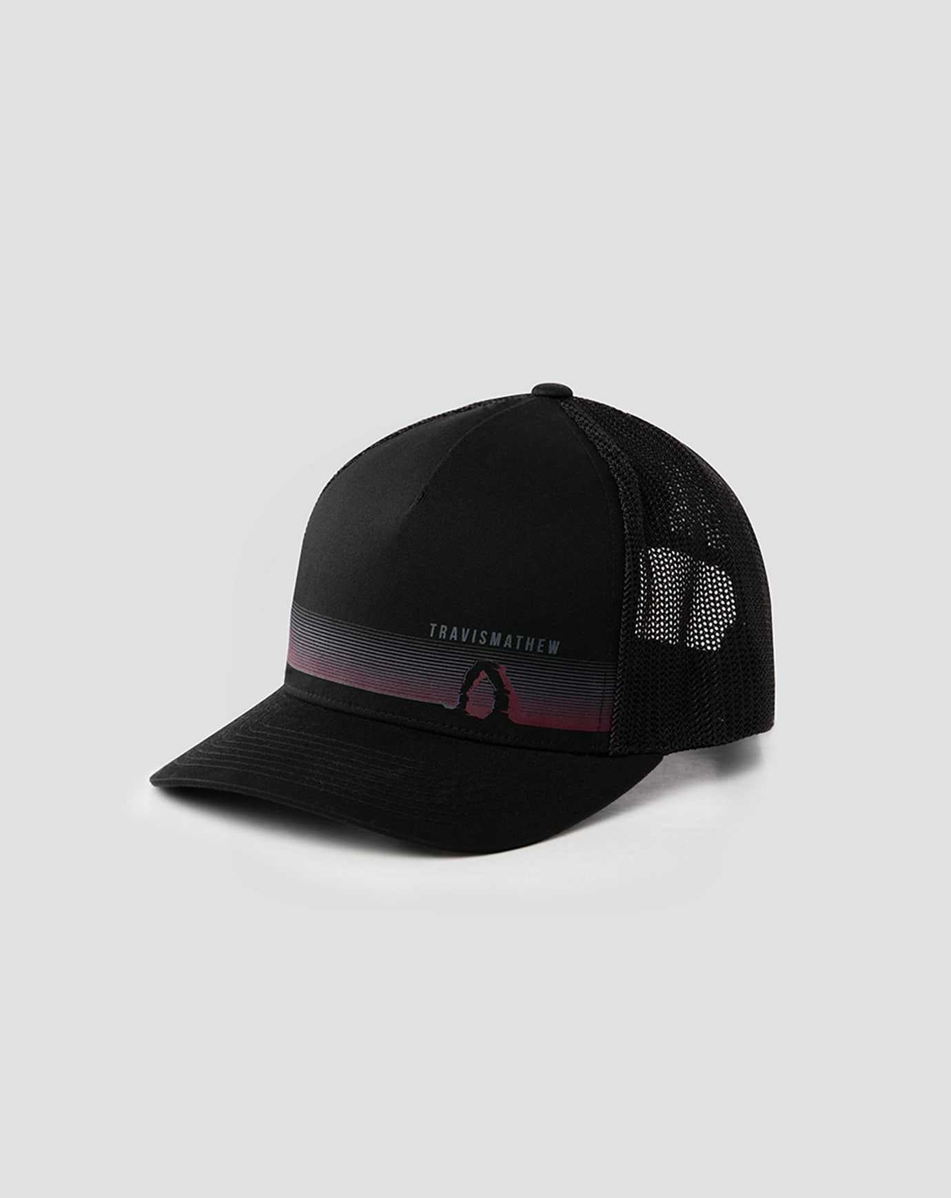 Black Travis Mathew Moab Magic Snapback Hat | JEMR38724