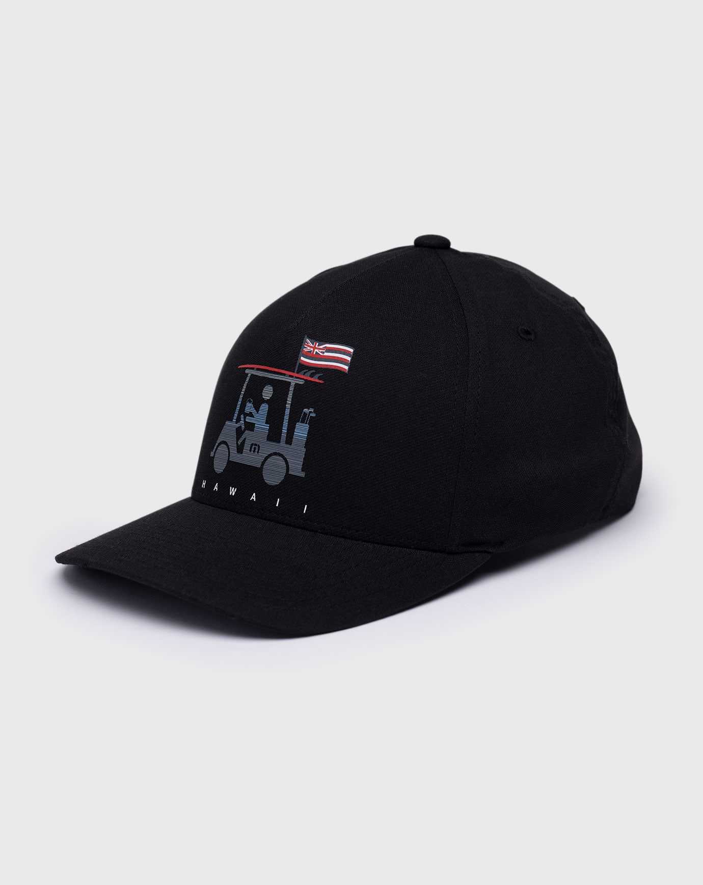 Black Travis Mathew Northern Point Snapback Hat | HSJQ84032