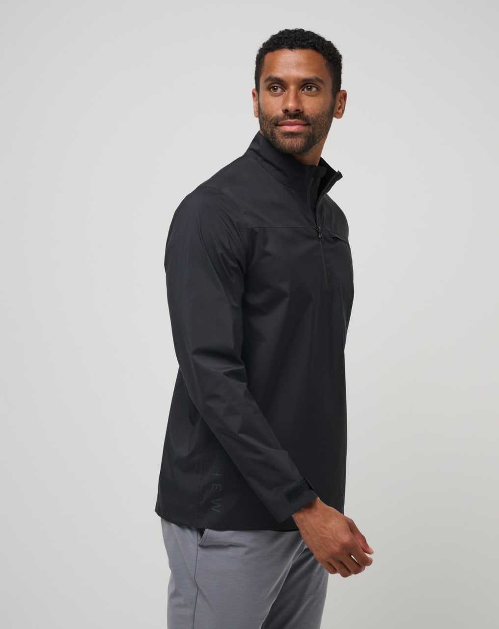 Black Travis Mathew On Course Jacket | FRUZ97142