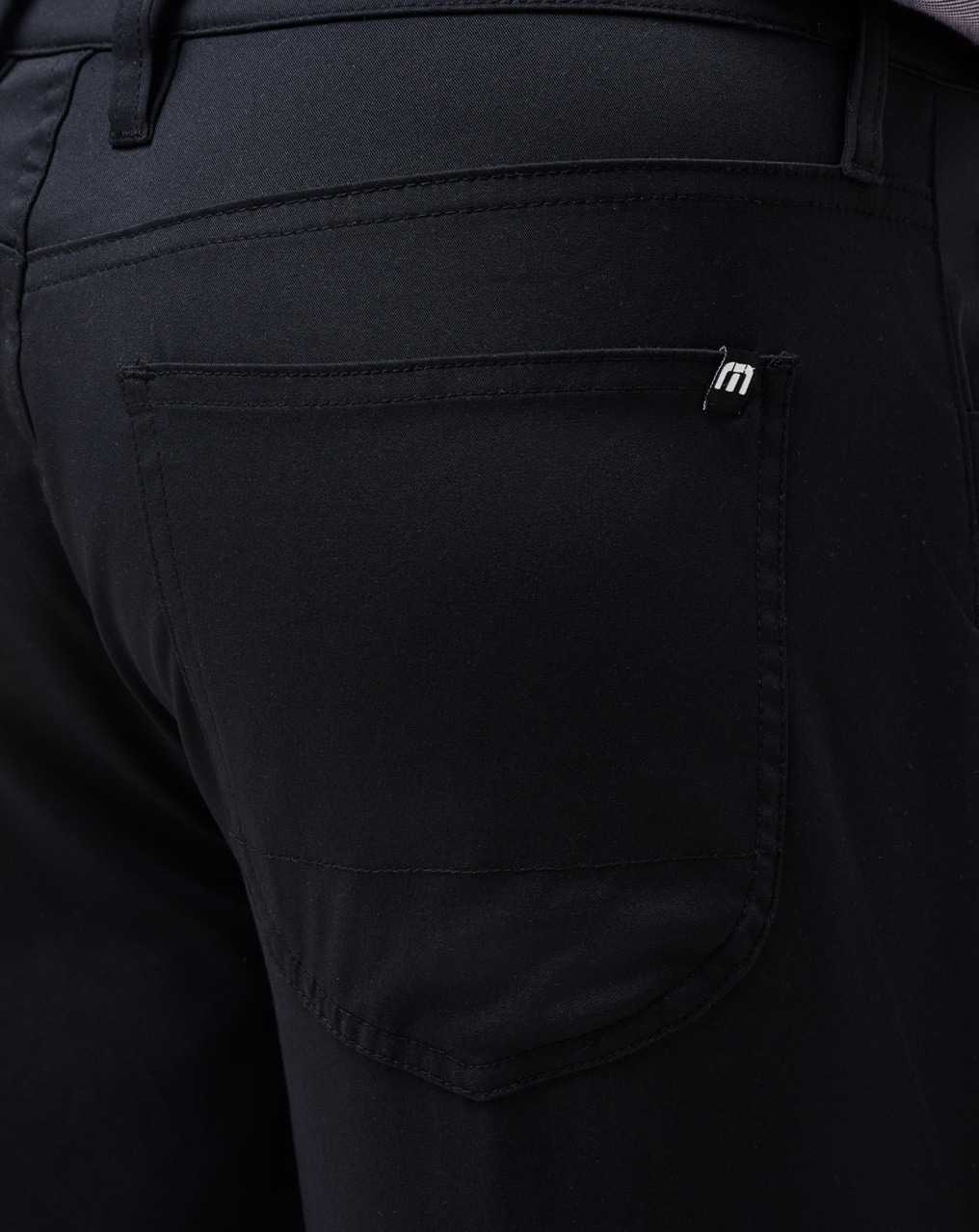 Black Travis Mathew Open To Close Pant | KYOC48395