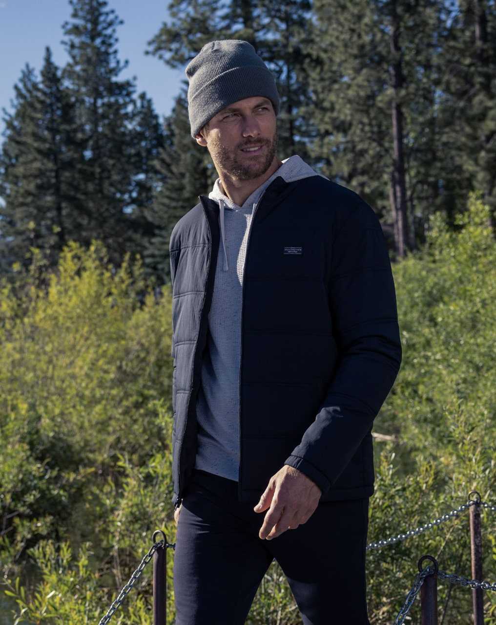 Black Travis Mathew Palisades Puffer Jacket | DOVE17680