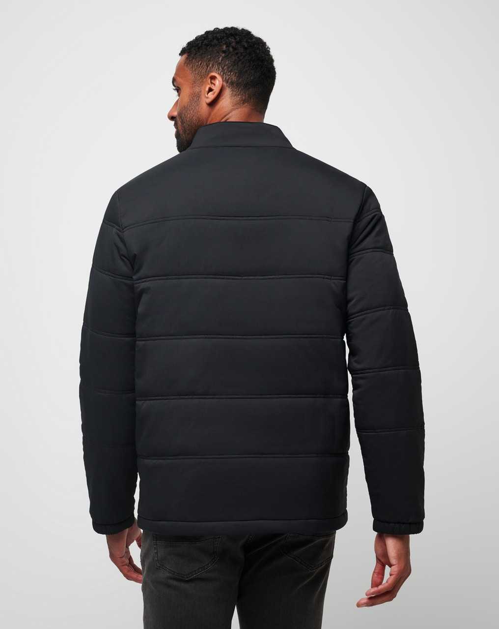 Black Travis Mathew Palisades Puffer Jacket | DOVE17680