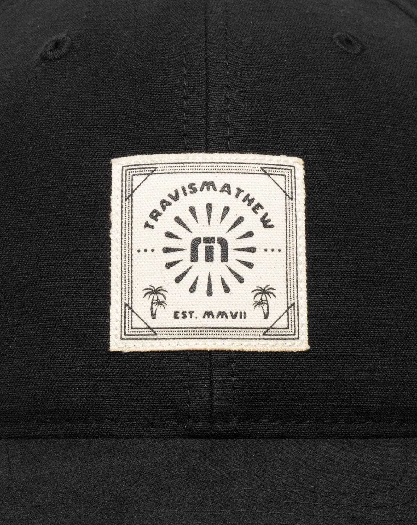 Black Travis Mathew Pilsen Snapback Hat | OJLS41579