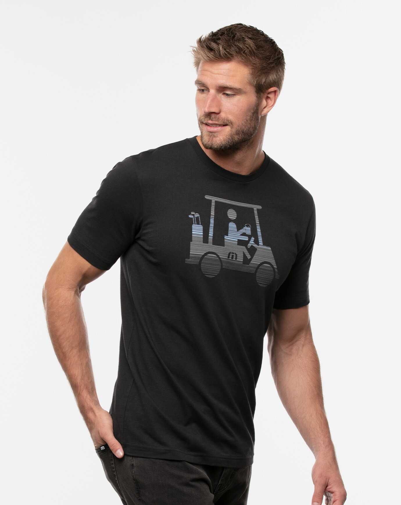 Black Travis Mathew Race You Tee | SKXV40218