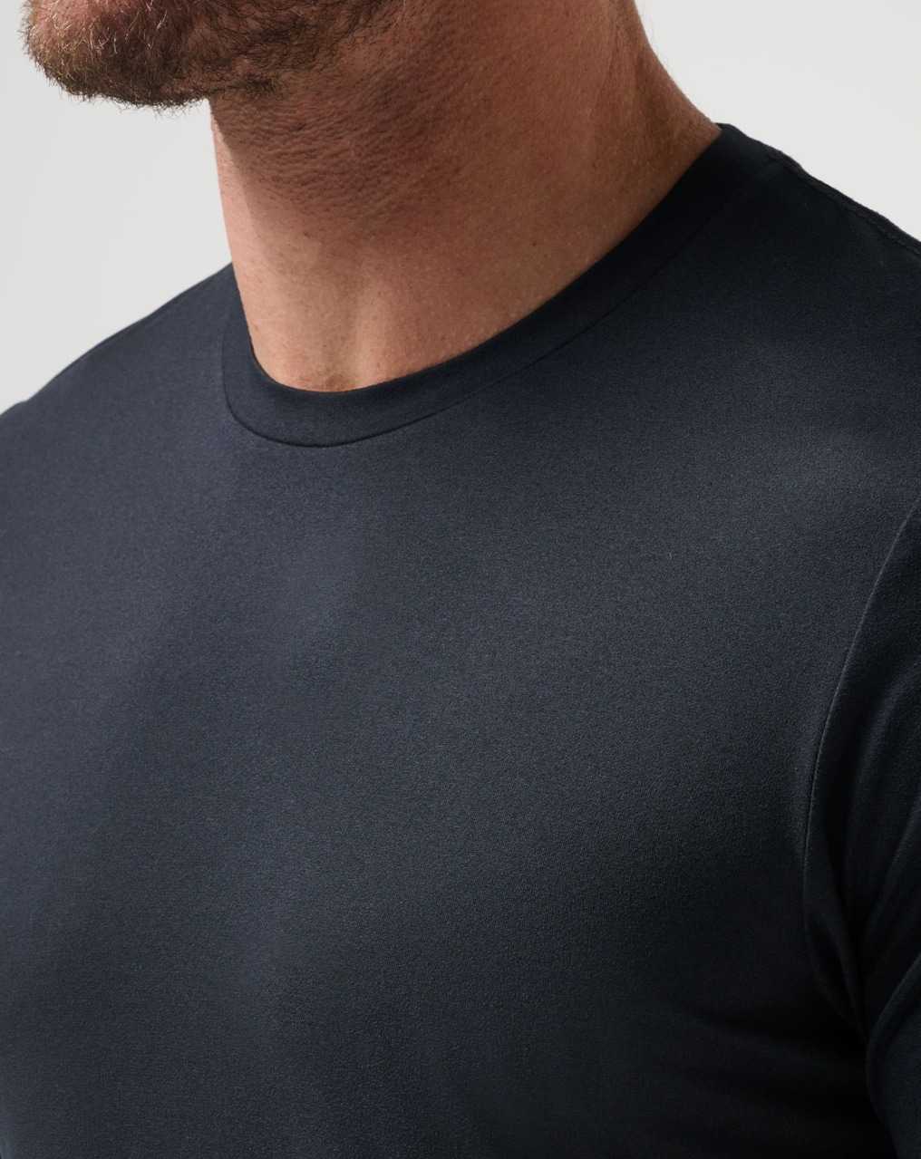 Black Travis Mathew Risk Taker Active Tee | XFJI69782