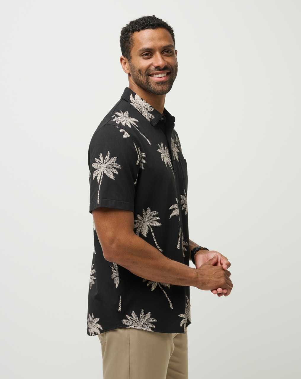 Black Travis Mathew Safari Sun Button-up | GEIP51029