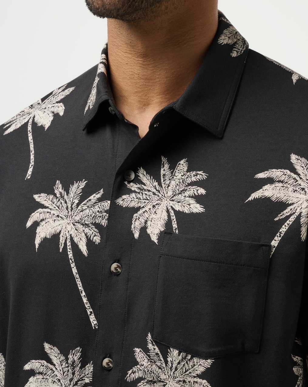 Black Travis Mathew Safari Sun Button-up | GEIP51029