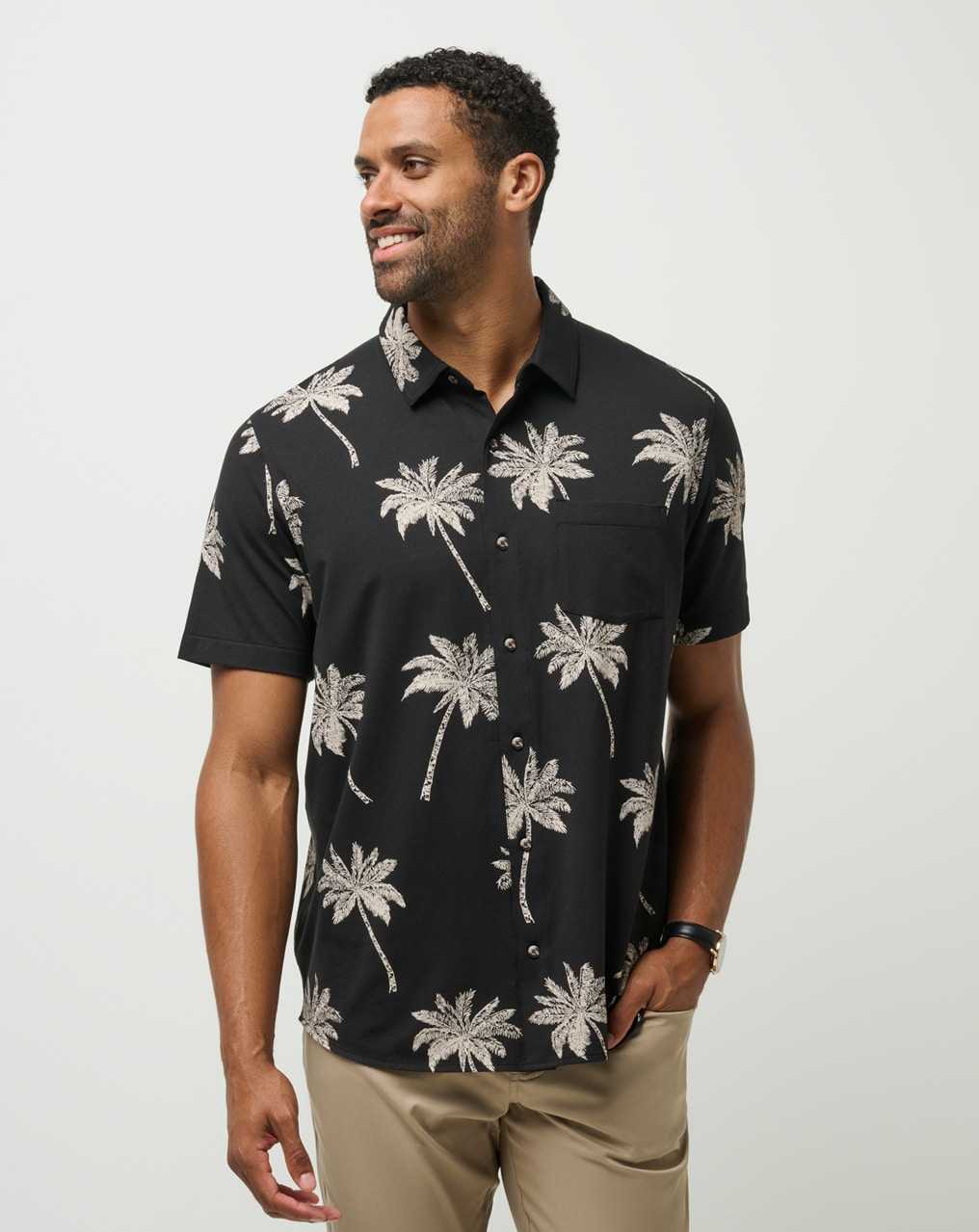 Black Travis Mathew Safari Sun Button-up | GEIP51029