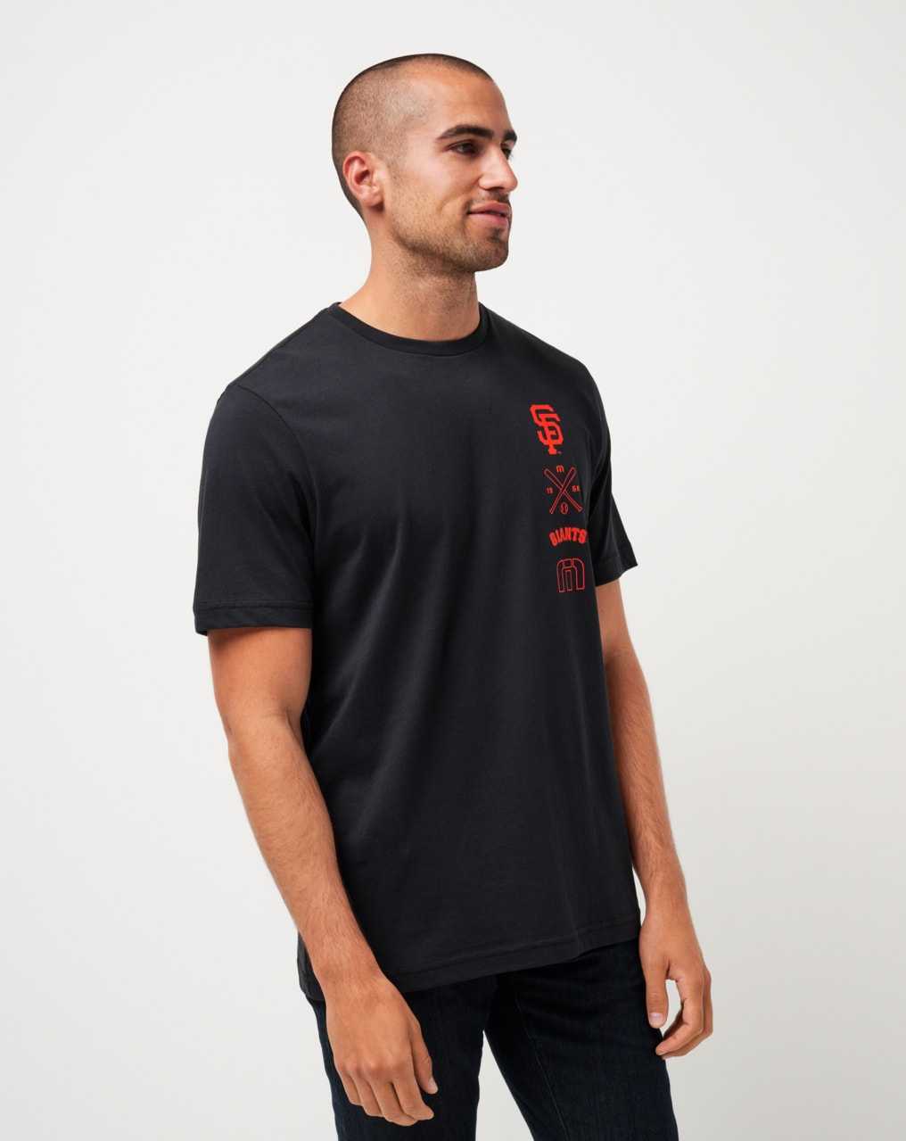 Black Travis Mathew San Francisco Giants Sunset Slam Tee | UOBV52401