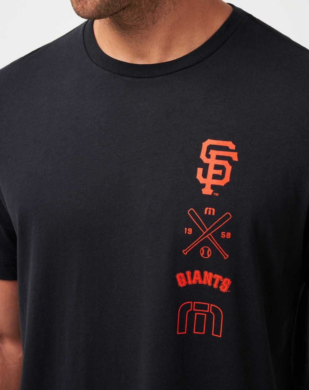 Black Travis Mathew San Francisco Giants Sunset Slam Tee | UOBV52401