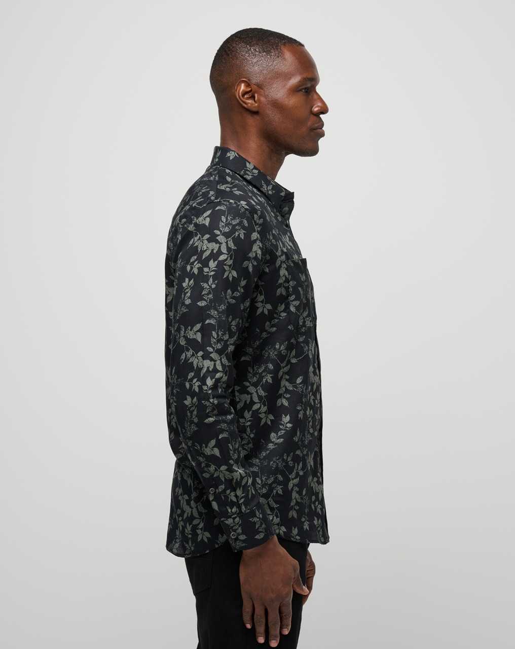 Black Travis Mathew Searchlight Button-up | UTOG39087