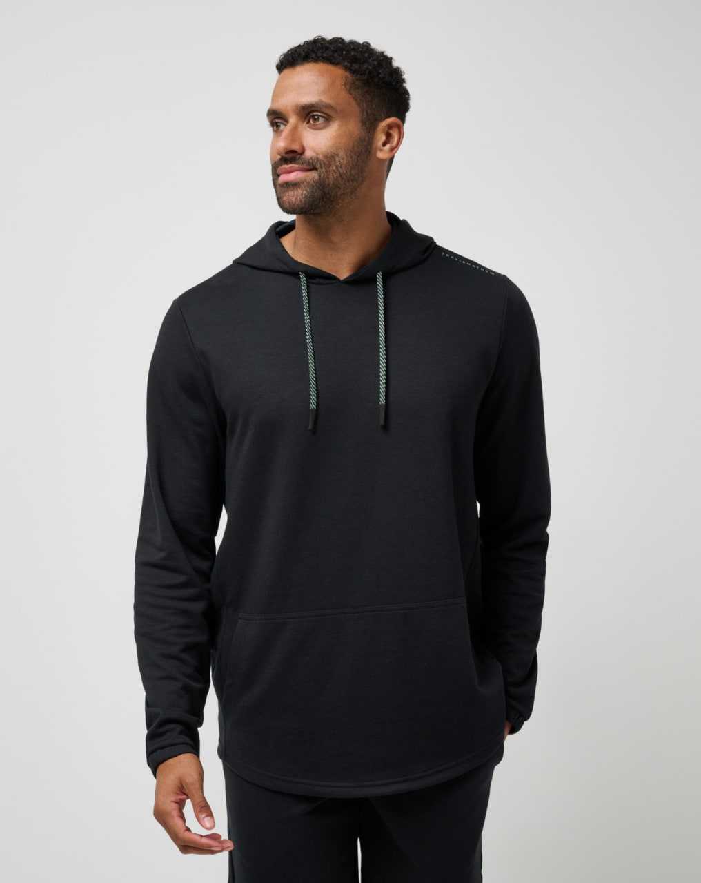 Black Travis Mathew Sideslip Hoodie | UNKV81532