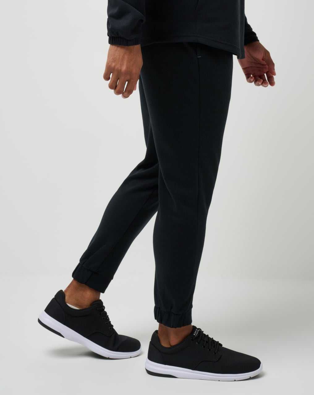 Black Travis Mathew Sideslip Jogger | PVDN25916