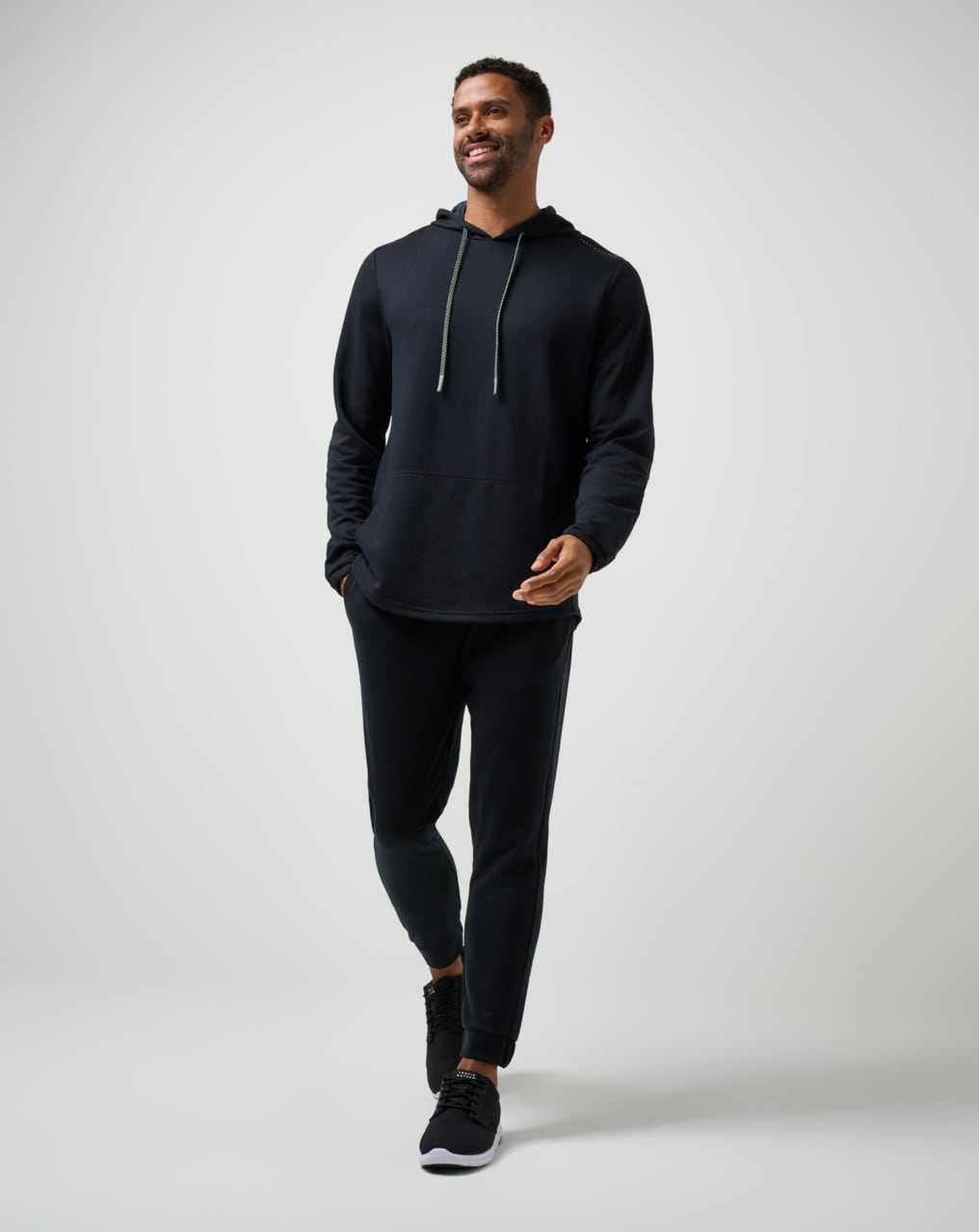 Black Travis Mathew Sideslip Jogger | PVDN25916